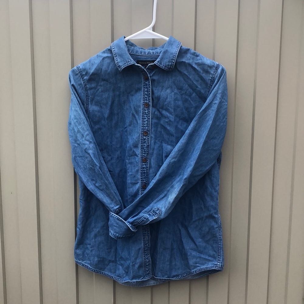 Banana Republic Denim Button Up